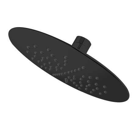 SHOWERSCAPE Shower Head, Matte Black, Wall Mount KX670